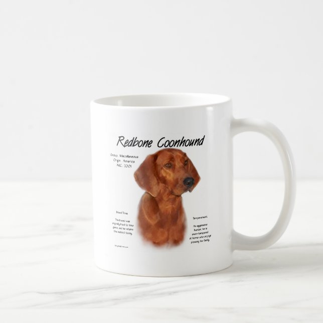 Entwurf des Redbone-Kontrahentenverlaufs Kaffeetasse (Rechts)