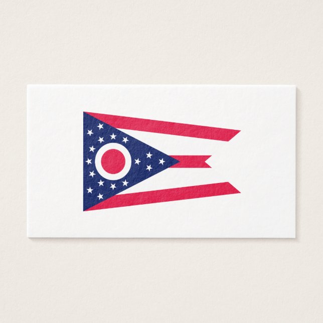 Entwurf des Staatsflagges Ohio (Vorderseite)