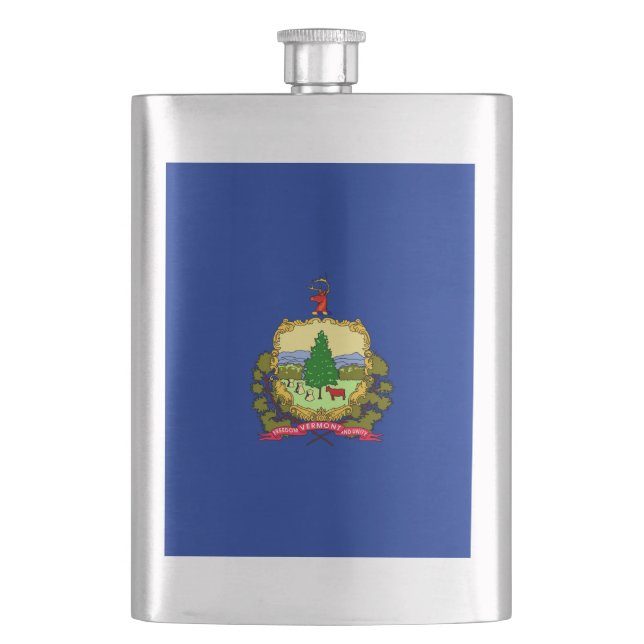 Entwurf des Vermont-Zustands Flachmann (Vorderseite)