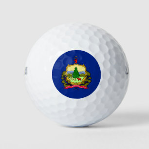 Entwurf des Vermont-Zustands Golfball