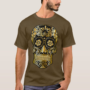 Entwurf des Zuckerschädels 1 T-Shirt