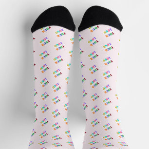 Entwurf einer Vorlage für eigene Firmenlogos Socken