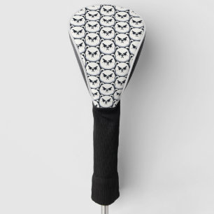 Entwurf eines angroven Polar-Bären Golf Headcover