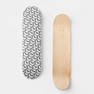 Entwurf eines angroven Polar-Bären Skateboard