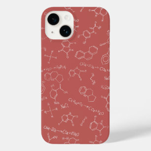 Entwurf eines Chemiekabels, duskisch rosa Case-Mate iPhone 14 Hülle