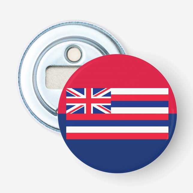 Entwurf eines Flaggenstaates in Hawaii Flaschenöffner (Vorderseite)