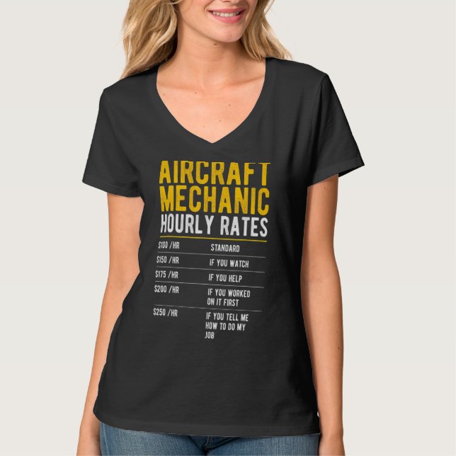 Entwurf eines mechanischen Stundensatzes für ein L T-Shirt (Vorderseite)