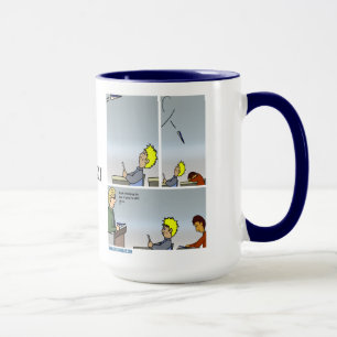 Entwurf eines Papierflugzeugs Große Tasse