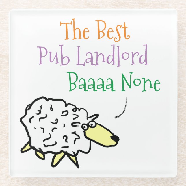 Entwurf eines Untersetzer für einen Pub Landlord G (Vorderseite)