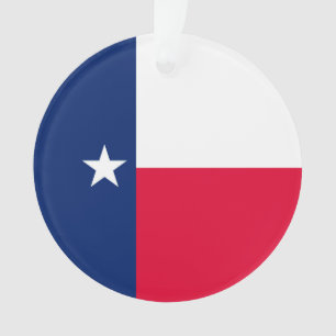 Entwurf für die Flaggen des Staates Texas Ornament