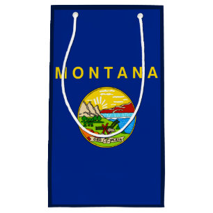 Entwurf für die Staatsflagge von Montana Kleine Geschenktüte