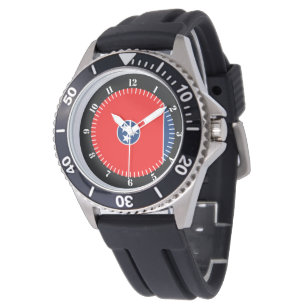 Entwurf für die Tennessee-Staatsflagge Armbanduhr