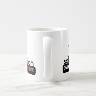 Entwurf gegen die Verbrechen-Lösungs-Mitte-Tasse Kaffeetasse