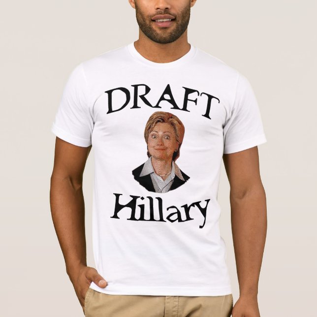 Entwurf Hillary Clinton T-Shirt (Vorderseite)