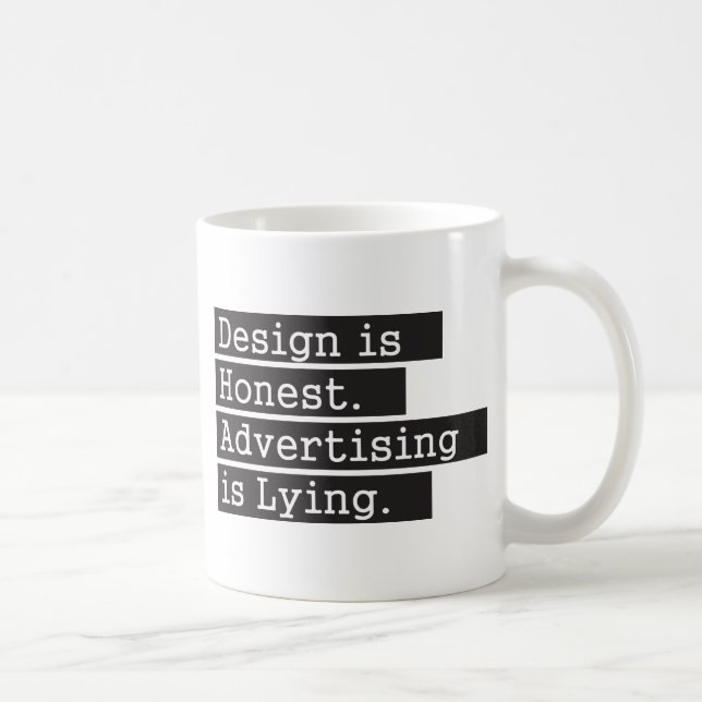 Entwurf ist - Schwarzes ehrlich Kaffeetasse (Rechts)