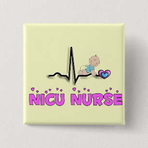 Entwurf NICU Krankenschwester-QRS Button