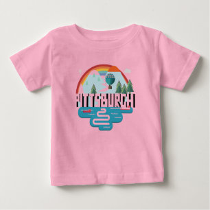 Entwurf Pittsburghs, Stadtbild Pennsylvanias Baby T-shirt