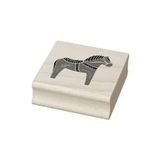 Entwurf/Silhouette/Muster der Dalah-Pferde Gummistempel