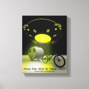 Entwurf UFOPromo 2 des Leinwanddruck