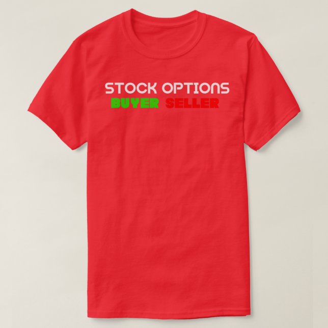 Entwurf von Aktienoptionen T-Shirt (Design vorne)