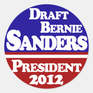 Entwurf von Bernie Sanders Stickers