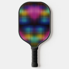 Entwurf von Metallic-Farblinien Pickleball Schläger