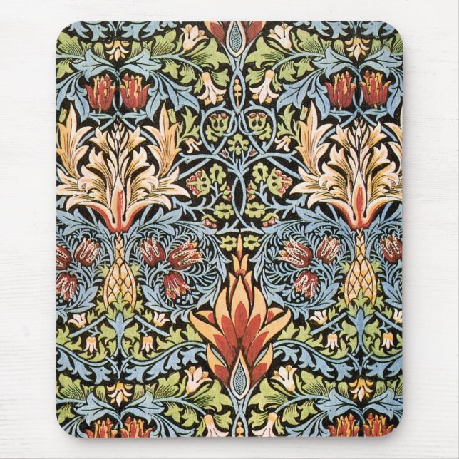 Entwurf William Morriss Snakeshead Mousepad (Vorne)