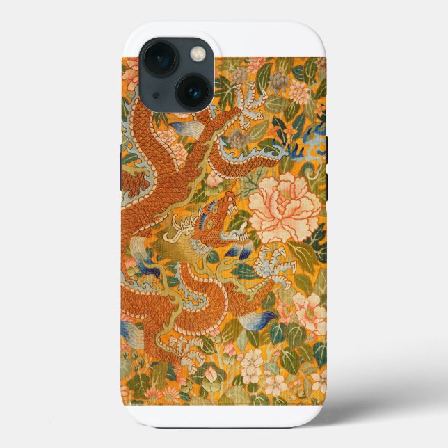 ENTWURF ZWISCHEN PONIEN,BLUME,GRÜNEN BLÄTTER Case-Mate iPhone HÜLLE (Rückseite)