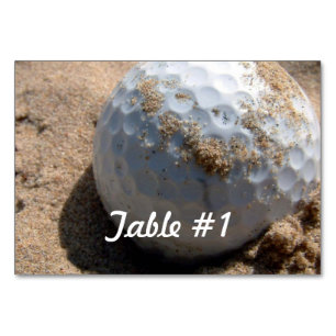 Entwürfe für Golfplätze Tischnummer