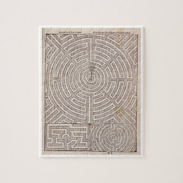 Entwürfe für Labyrinthe, "vom niederländischen (Vertikal)