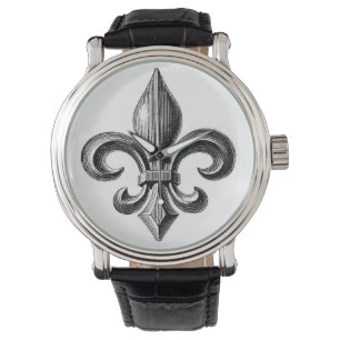Entwurfs-Armbanduhr der Lilien-B&W Armbanduhr
