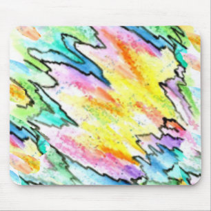 Entwurfs-Farbe bewegt JL Biel wellenartig Mousepad