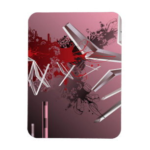 Entwurfs-Hintergründe Magnet