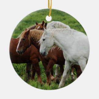 Entwurfs-Pferd Keramik Ornament