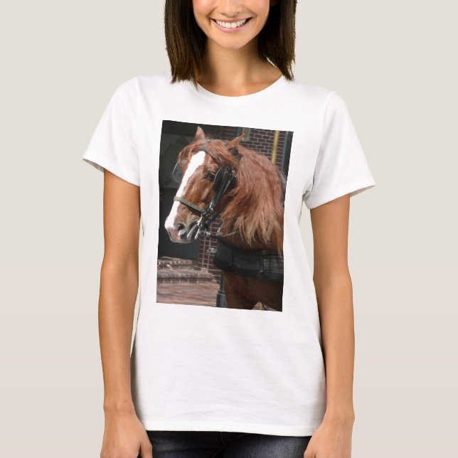 Entwurfs-Pferd T-Shirt (Vorderseite)