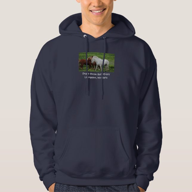 Entwurfs-PferdeHoodie Hoodie (Vorderseite)