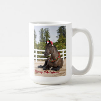 Entwurfs-PferdeweihnachtsTasse Kaffeetasse