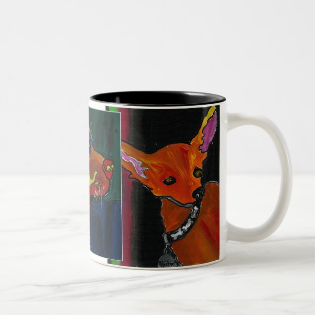 ENTWURFS-TASSE ARLOS ZWEIFARBIGE TASSE (Rechts)