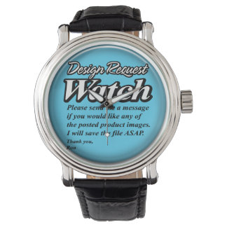 Entwurfsanfrage Armbanduhr