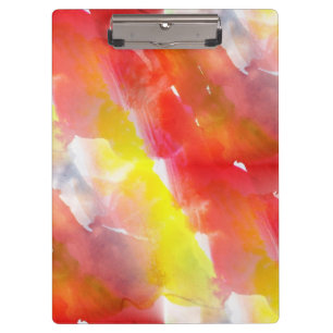 Entwurfsbeschaffenheits-Aquarellhintergrund Klemmbrett