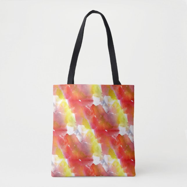 Entwurfsbeschaffenheits-Aquarellhintergrund Tasche (Vorderseite)