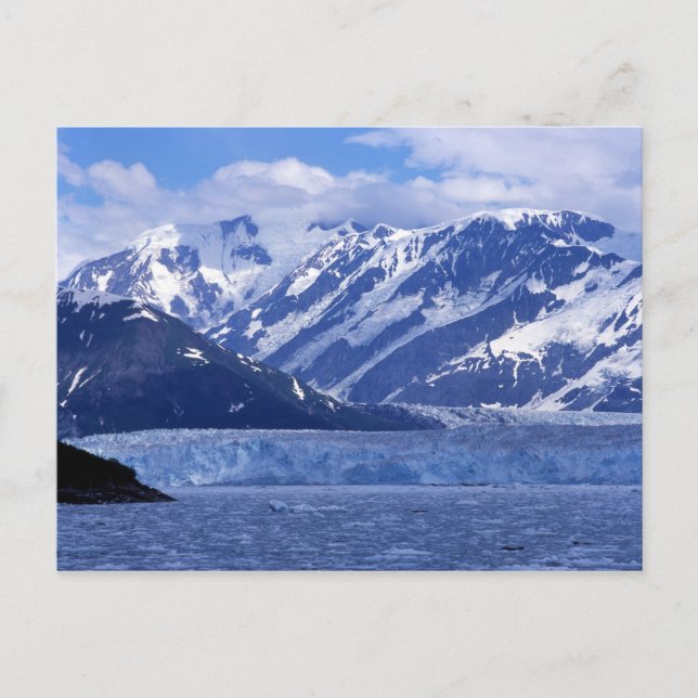 Entzauberungsbucht und Hubbard-Gletscher Postkarte (Vorderseite)