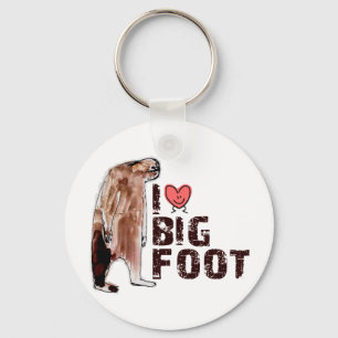 Entzückend! I Entwurf der LIEBE <3 BIGFOOT, der Schlüsselanhänger