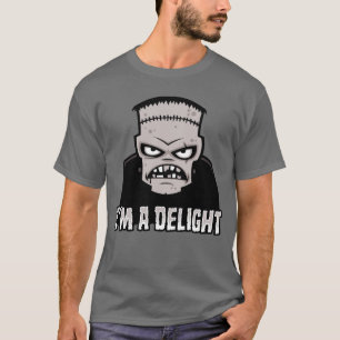 Entzückend mürrisches Frankenstein-Monster T-Shirt