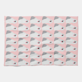 Entzückend niedliche alte englische handtuch