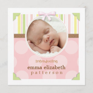 Entzückende Ankündigung