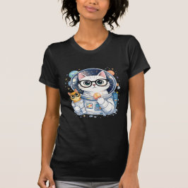 Entzückende Astronautenkatzen erkunden die Galaxie T-Shirt