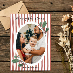 Entzückende Botanicals Frohe Weihnachten Familienf