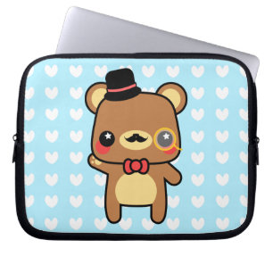 Entzückende Cartoon Kawaii Laptopschutzhülle
