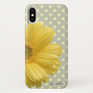 Entzückende Daisy,Blume,Punkte -Personalisiert Case-Mate iPhone Hülle
